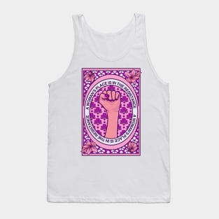 a woman's place Tank Top